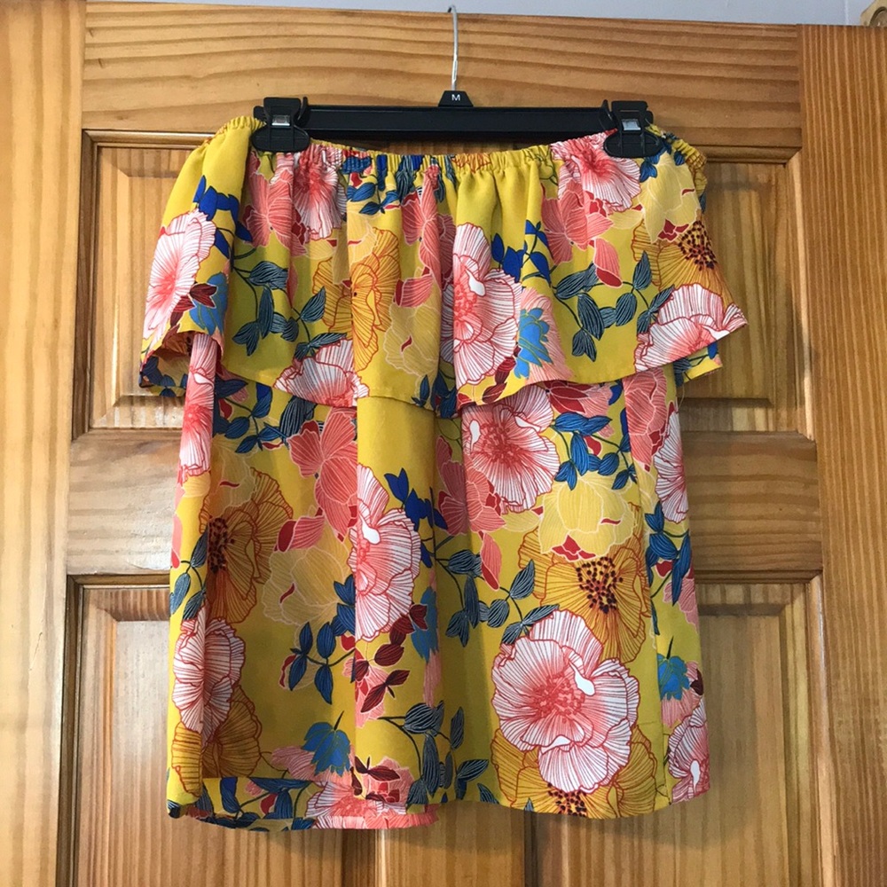 Off the shoulder blouse